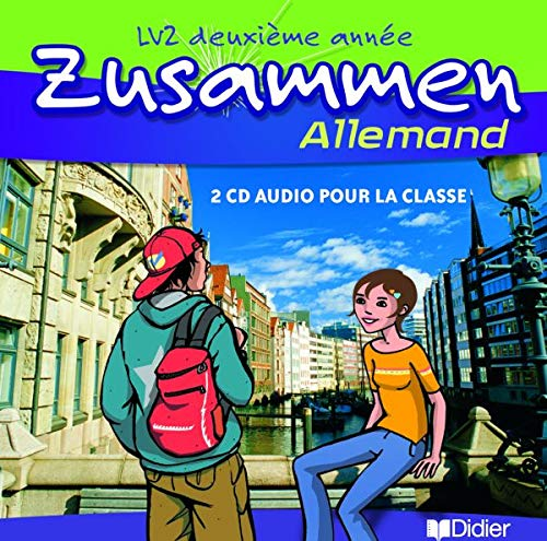 Zusammen : allemand : 3è : 2 cd audio pour la classe
