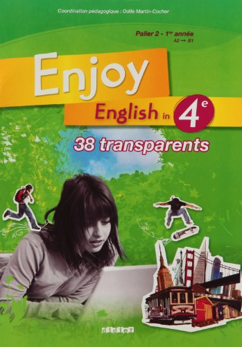 Enjoy English in 4e : 38 transparents