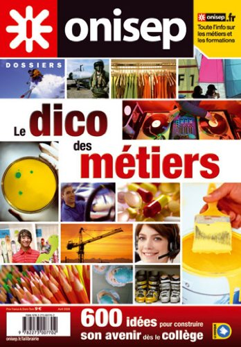 Le dico des métiers 2009