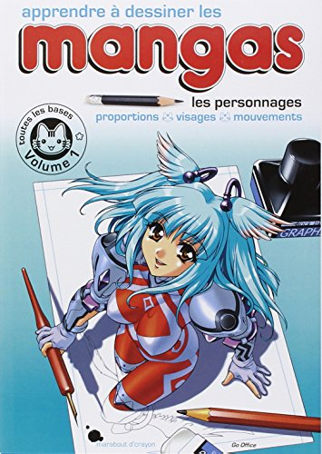 Apprendre à dessiner les mangas : les personnages