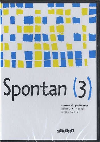 Spontan (3) : cd-rom du professeur