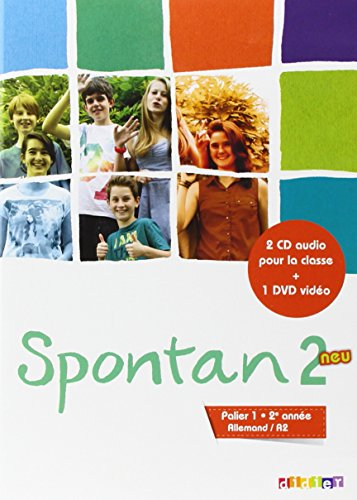 Spontan (2) neu : 2 cd audio classe + 1 DVD vidéo