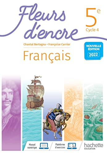 Fleurs d'encre : Français 5e - cycle 4