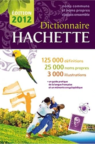 Dictionnaire Hachette 2012