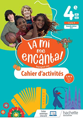 ¡ A mi me encanta ! espagnol LV2 4e - Cycle 4 : cahier d'activités