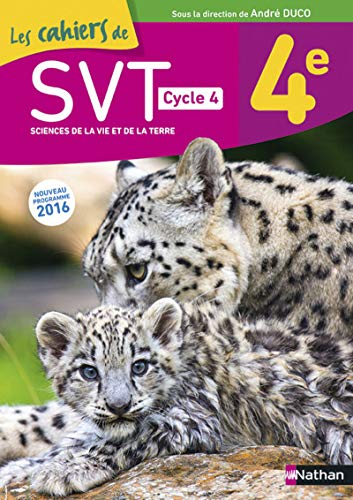Les cahiers de SVT 4e - cycle 4