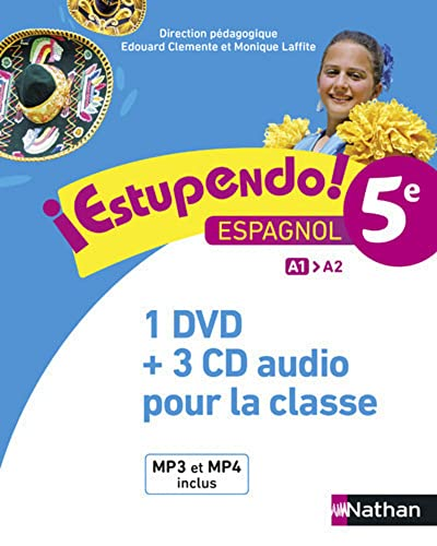 ¡ Estupendo ! espagnol 5e : 1 DVD + 3 CD audio pour la classe