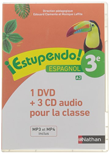 ¡ Estupendo ! espagnol 3e : 1 DVD + 3 CD audio pour la classe