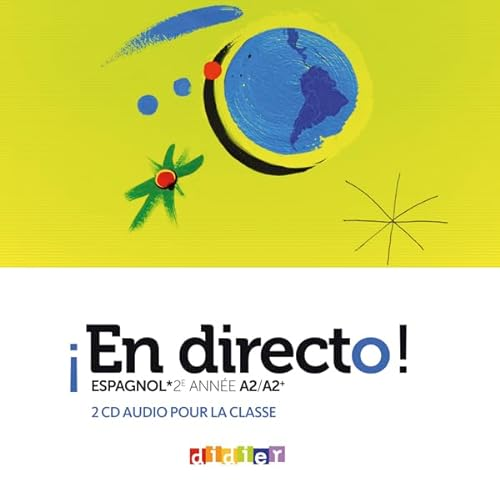 ¡ En directo ! Espagnol 2è année : 2 CD audio pour la classe